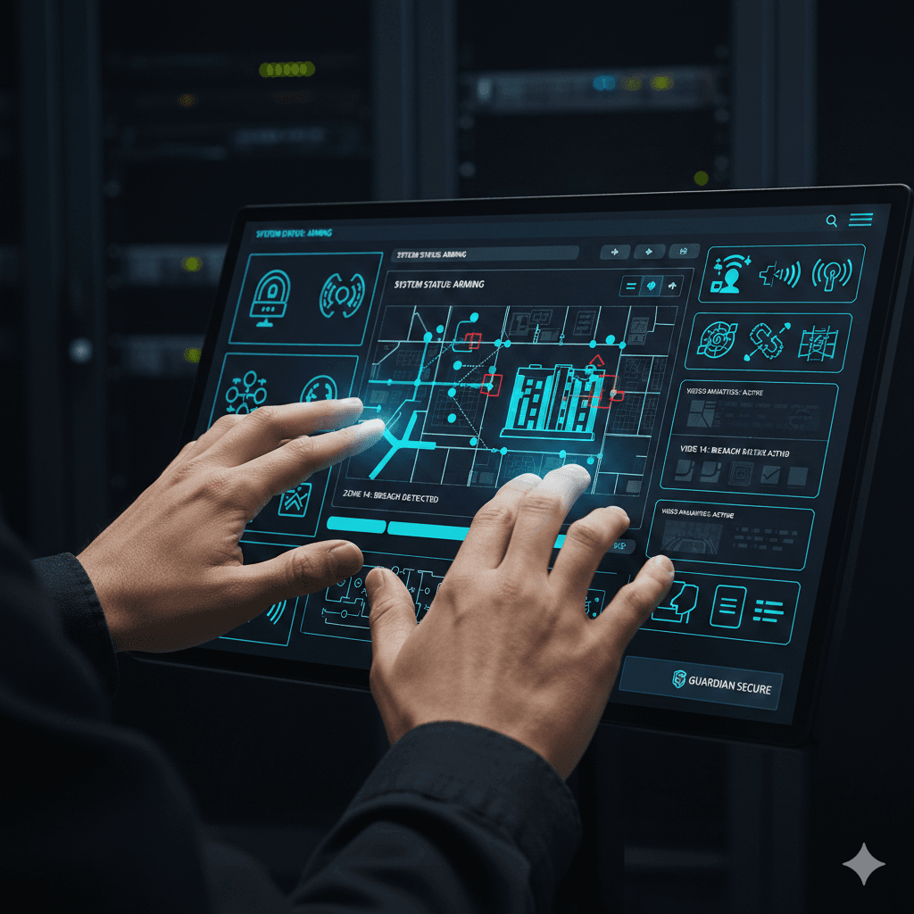 Panel de alarma con protocolo Contact ID - especialistas en seguridad
