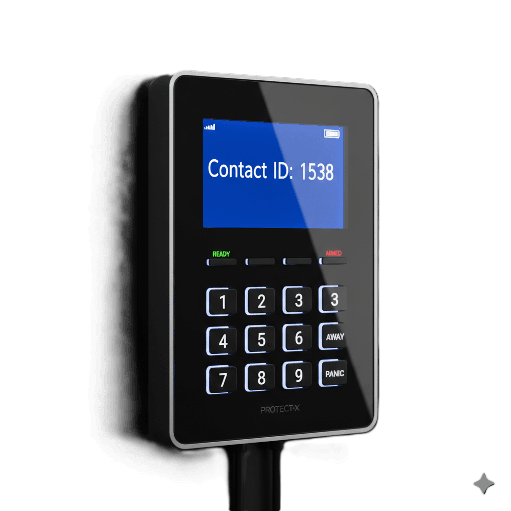 Panel de alarma con protocolo Contact ID - especialistas en seguridad